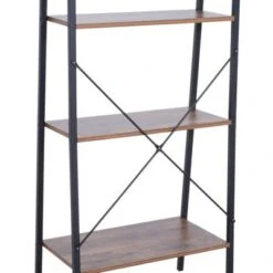 HomCom 4-Tier Vintage Look Ladder Book Shelf 15 HomCom 4-Tier Vintage Look Ladder Book Shelf -Bookshelves Sales Shop unnamed file 2302