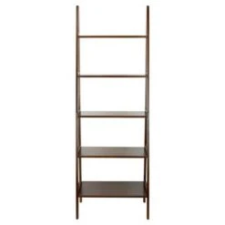 72" Shelf Ladder Bookcase - Flora Home Espresso -Bookshelves Sales Shop unnamed file 2321