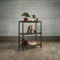 30" North Avenue Bookshelf Smoked Oak Finish - Sauder
