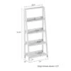 Hastings Home 4-Tier Ladder Bookshelf Freestanding Wooden Bookcase, White 1 Hastings Home 4-Tier Ladder Bookshelf Freestanding Wooden Bookcase, White -Bookshelves Sales Shop unnamed file 2399
