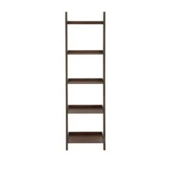 Olivia & May 70" Farmhouse Wooden Ladder Shelf Brown - Olivia & May -Bookshelves Sales Shop unnamed file 2447