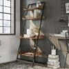 70.86" Humbolt Ladder Display Shelf - HOMES: Inside + Out Light Hickory -Bookshelves Sales Shop unnamed file 2496