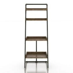 70.86" Humbolt Ladder Display Shelf - HOMES: Inside + Out Light Hickory -Bookshelves Sales Shop unnamed file 2502