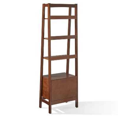 70" Landon Small Bookcase - Crosley White 9 70" Landon Small Bookcase - Crosley White - Image 7