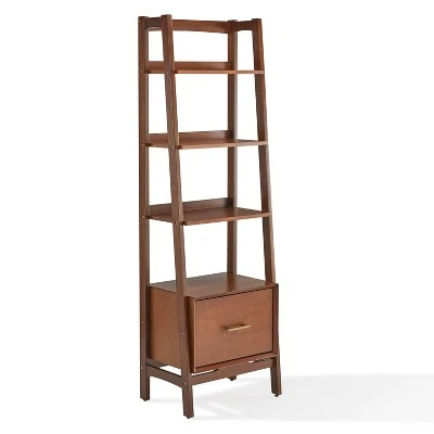 70" Landon Small Bookcase - Crosley White 14 70" Landon Small Bookcase - Crosley White - Image 12