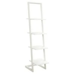 56" Designs2Go 4 Tier Ladder Bookshelf - Breighton Home Faux Birch/black -Bookshelves Sales Shop unnamed file 2569