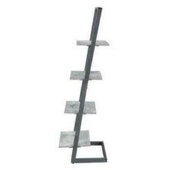 57" Graystone 4 Tier Ladder Bookcase/shelf Faux Birch/Slate Gray - Breighton Home 7 57" Graystone 4 Tier Ladder Bookcase/shelf Faux Birch/Slate Gray - Breighton Home -Bookshelves Sales Shop unnamed file 2584