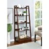 Juncus 5 Tiered Ladder Bookcase - HOMES: Inside + Out Black 2 Juncus 5 Tiered Ladder Bookcase - HOMES: Inside + Out Black -Bookshelves Sales Shop unnamed file 2585
