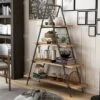 59" Mathews 4-Shelf Ladder Bookcase Bronze - HOMES: Inside + Out 2 59" Mathews 4-Shelf Ladder Bookcase Bronze - HOMES: Inside + Out -Bookshelves Sales Shop unnamed file 2597