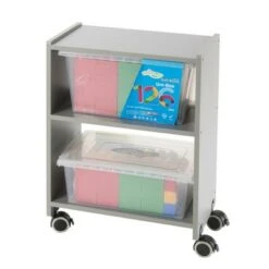 UNiPLAY Storage Rolling Cart — Arts and Crafts, Office Supplies, School Supplies, and Toy Storage, 18.8" x 11.8" x 26.2" -Bookshelves Sales Shop unnamed file 264