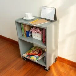 UNiPLAY Storage Rolling Cart — Arts and Crafts, Office Supplies, School Supplies, and Toy Storage, 18.8" x 11.8" x 26.2" -Bookshelves Sales Shop unnamed file 265