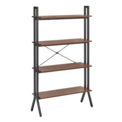 Connection 4-Tier Bookshelf - Buylateral Walnut -Bookshelves Sales Shop unnamed file 2669