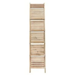 77" Wood/Metal Ladder Shelf Brown - Sagebrook Home -Bookshelves Sales Shop unnamed file 2680