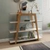 Gowanus Ladder Bookcase - Manhattan Comfort Off White -Bookshelves Sales Shop unnamed file 2759