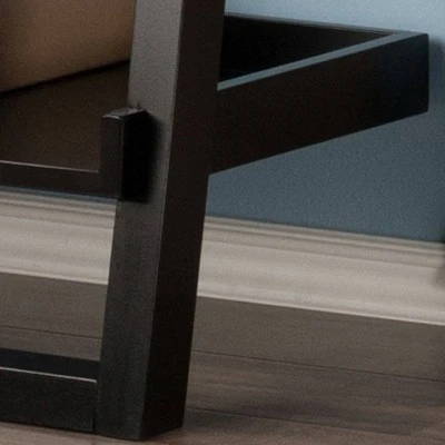 74.65" Bailey Leaning Shelf Black Finish - Winsome 5 74.65" Bailey Leaning Shelf Black Finish - Winsome - Image 3