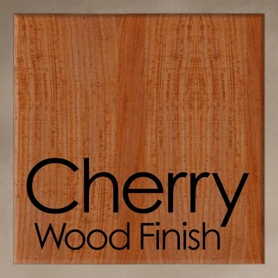 Hastings Home 5-Tier Ladder-Style Leaning Bookcase - Cherry Finish 4 Hastings Home 5-Tier Ladder-Style Leaning Bookcase - Cherry Finish - Image 2