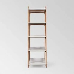 57" Barlum Modern Bookshelf Natural - Christopher Knight Home -Bookshelves Sales Shop unnamed file 2865