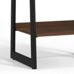 71.7" Hawkins Metal/Wood Ladder Shelf Walnut - WyndenHall -Bookshelves Sales Shop unnamed file 2896