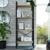 54" Emery 4 Tier Ladder Shelf Bookcase Light Wood - RST Brands -Bookshelves Sales Shop unnamed file 2939