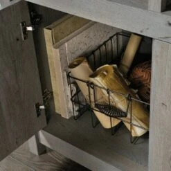 Cannery Bridge Storage Wall Mystic Oak - Sauder -Bookshelves Sales Shop unnamed file 3