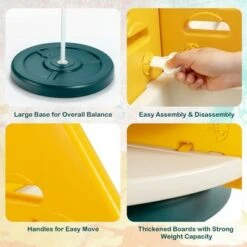 Costway Kids Toy Storage Organizer 360° Revolving Pineapple Shelf w/Plastic Bins 17 Costway Kids Toy Storage Organizer 360° Revolving Pineapple Shelf w/Plastic Bins -Bookshelves Sales Shop unnamed file 3028