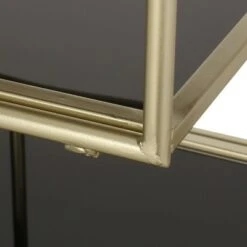 Cragin Contemporary 3 Shelf Circular Bookcase Black/Gold/Antique - Christopher Knight Home -Bookshelves Sales Shop unnamed file 3118