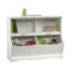 Twin Pogo Bookcase/Footboard Soft White Finish - Sauder -Bookshelves Sales Shop unnamed file 3140