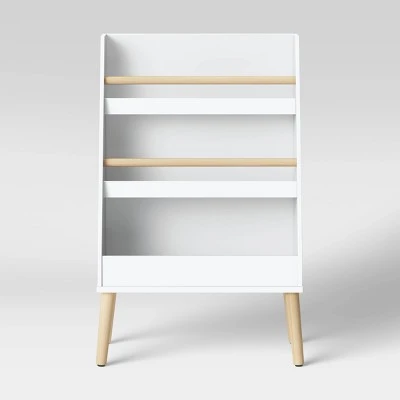Modern Tall Three Shelf Bookshelf White - Pillowfort™ 4 Modern Tall Three Shelf Bookshelf White - Pillowfort™ - Image 2