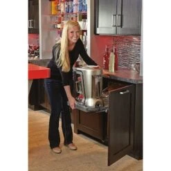 Rev-A-Shelf RAS-ML-HDSC Heavy-Duty Spring Loaded Appliance Lift Assist Kitchen Cabinet Mechanism with Soft-Close for Small Kitchen Appliances, Zinc -Bookshelves Sales Shop unnamed file 3258