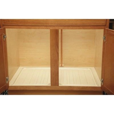 Rev-A-Shelf SBDT-2730 Under Sink Base Drip Tray Mat Shelf Liner for Kitchen Cabinets Protective Organization Accessory 4 Rev-A-Shelf SBDT-2730 Under Sink Base Drip Tray Mat Shelf Liner for Kitchen Cabinets Protective Organization Accessory - Image 2