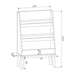 Modern Tall Three Shelf Bookshelf White - Pillowfort™ 11 Modern Tall Three Shelf Bookshelf White - Pillowfort™ -Bookshelves Sales Shop unnamed file 328