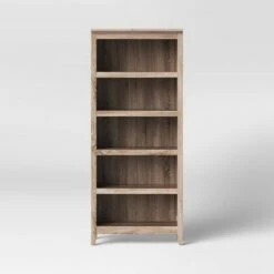 72" Carson 5 Shelf Bookcase - Threshold™ Walnut Brown -Bookshelves Sales Shop unnamed file 3311