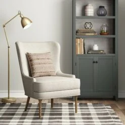 72" Carson 5 Shelf Bookcase with Doors - Threshold™ White