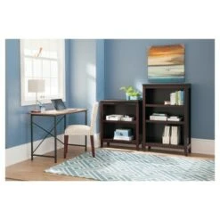 36" Carson 2 Shelf Bookcase - Threshold™ Black -Bookshelves Sales Shop unnamed file 3355