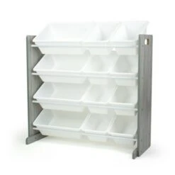 Toy Storage Organizer with Storage Bins Gray - Humble Crew -Bookshelves Sales Shop unnamed file 336