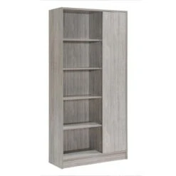 Amelia 64.8" Mid Century Bookcase - Christopher Knight Home Grey Oak -Bookshelves Sales Shop unnamed file 3370