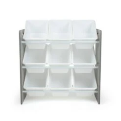 Toy Storage Organizer with Storage Bins Gray - Humble Crew -Bookshelves Sales Shop unnamed file 341