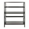 29.21" 2 Tier Leo Shelf Storage or Bookshelf Wide Espresso Brown - Winsome -Bookshelves Sales Shop unnamed file 3446