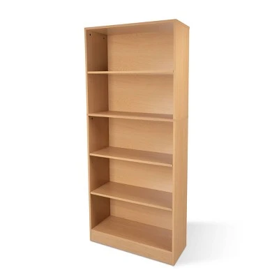 64.8" Oskar 5 Shelf Bookcase - Atlantic Espresso 8 64.8" Oskar 5 Shelf Bookcase - Atlantic Espresso - Image 6