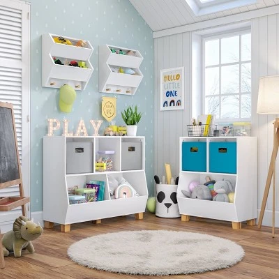 35" Kids' Catch-All Multi-Cubby Toy Organizer - RiverRidge Home 5 35" Kids' Catch-All Multi-Cubby Toy Organizer - RiverRidge Home - Image 3