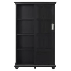 Capewood Bookcase with Sliding Glass Doors 51" - Room & Joy Black 17 Capewood Bookcase with Sliding Glass Doors 51" - Room & Joy Black -Bookshelves Sales Shop unnamed file 3502