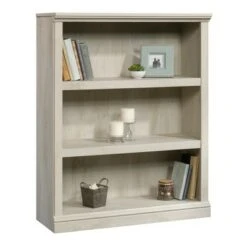 43.78" Decorative Bookshelf Brown 3 Number Of Shelves Chestnut - Sauder -Bookshelves Sales Shop unnamed file 3524