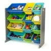 Elements Toy Storage Organizer with 12 Storage Bins - Humble Crew 2 Elements Toy Storage Organizer with 12 Storage Bins - Humble Crew -Bookshelves Sales Shop unnamed file 353