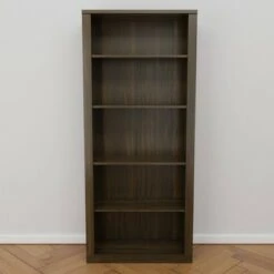 72" Elaine 5 Shelf Standard Bookcase - Brookside Home Dark Gray -Bookshelves Sales Shop unnamed file 3581