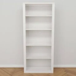 72" Elaine 5 Shelf Standard Bookcase - Brookside Home Dark Gray -Bookshelves Sales Shop unnamed file 3583