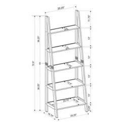 Acadia Ladder Bookshelf - Linon Gray 19 Acadia Ladder Bookshelf - Linon Gray -Bookshelves Sales Shop unnamed file 3594