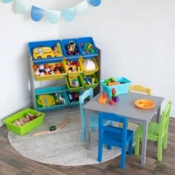 Elements Toy Storage Organizer with 12 Storage Bins - Humble Crew -Bookshelves Sales Shop unnamed file 360