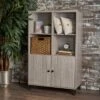 Justina Mid-Century Cabinet - Christopher Knight Home Gray Oak