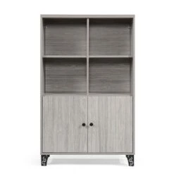 Justina Mid-Century Cabinet - Christopher Knight Home Gray Oak 10 Justina Mid-Century Cabinet - Christopher Knight Home Gray Oak -Bookshelves Sales Shop unnamed file 365