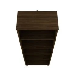 Rockefeller 5 Shelf Bookcase - Manhattan Comfort Brown 22 Rockefeller 5 Shelf Bookcase - Manhattan Comfort Brown -Bookshelves Sales Shop unnamed file 3699